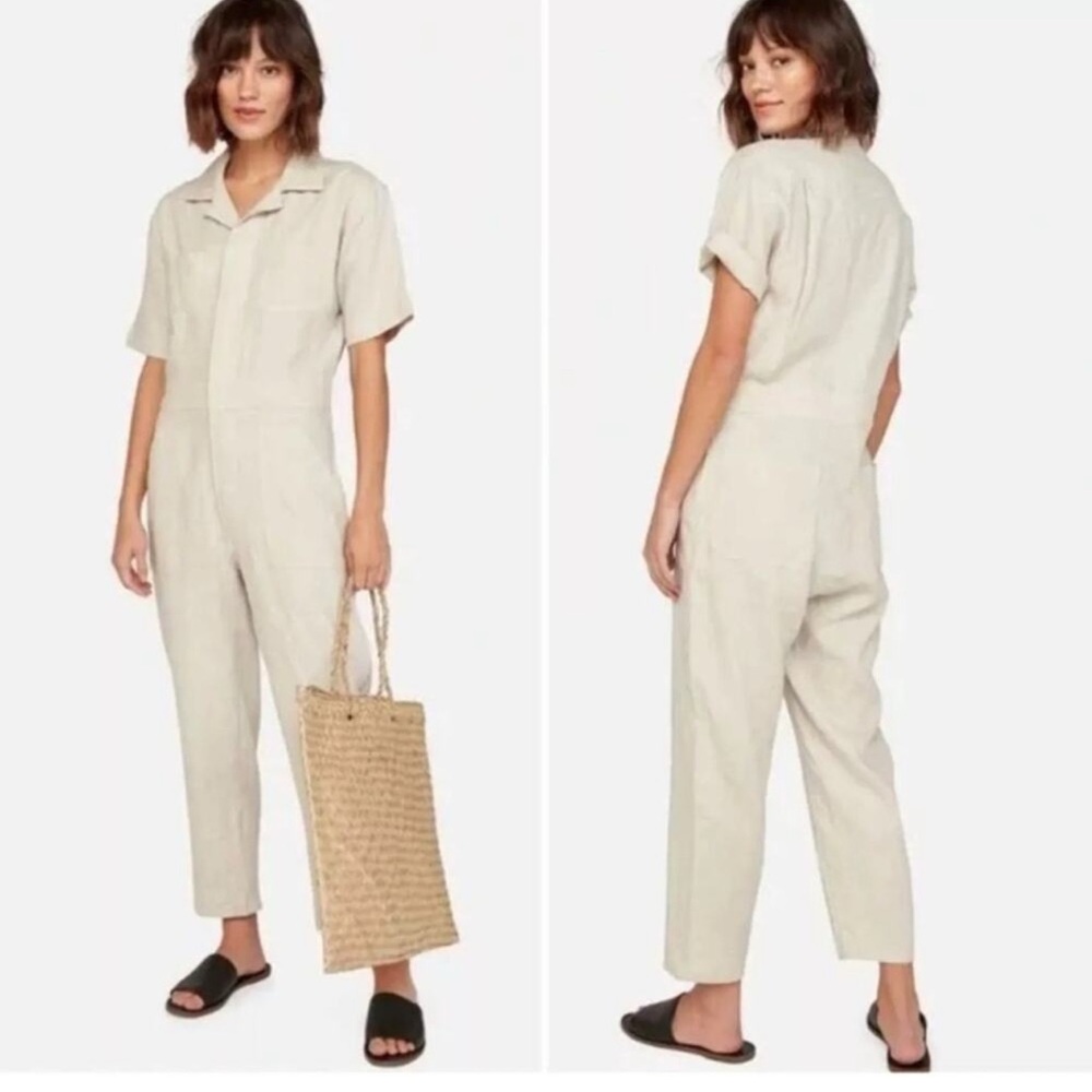 MATE The Label linen Jumpsuit Sz S